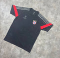 adidas x FC Bayern Champions League Tee — Black / Red